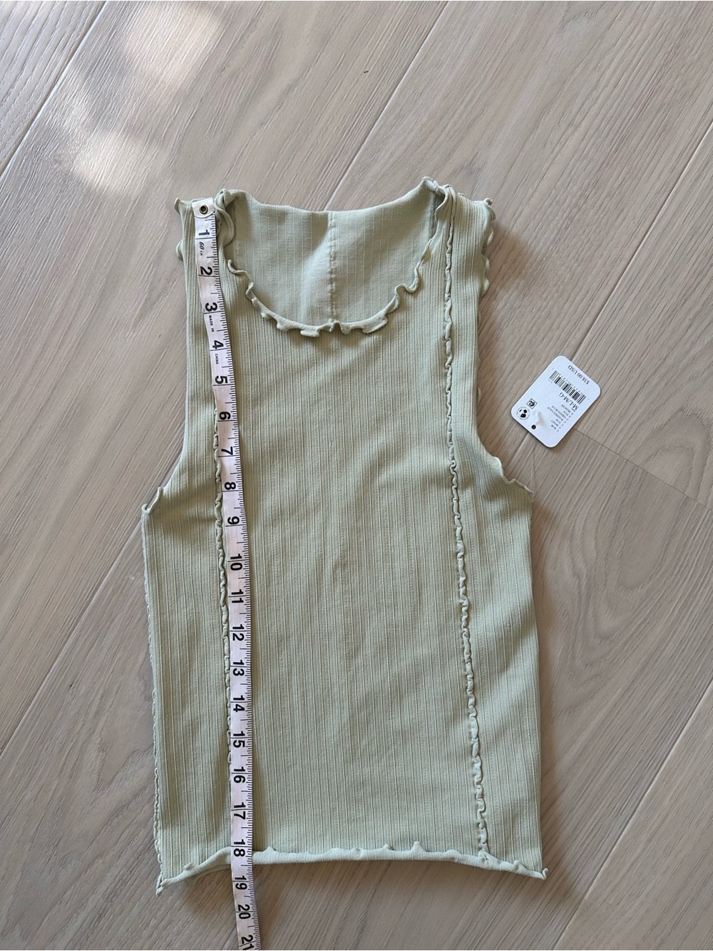 NWT Free People Better This Way Tank — Sage Green - Picture 6 of 7